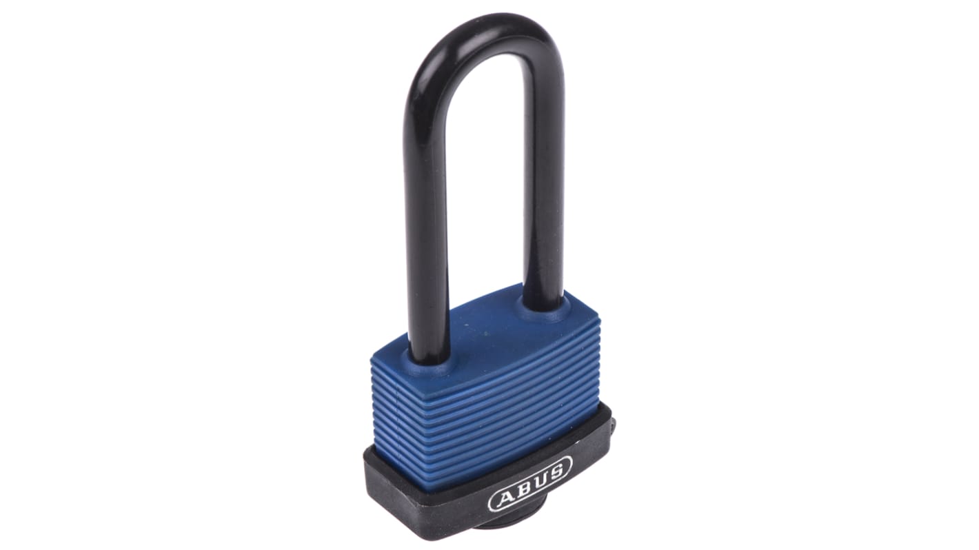 ABUS Key Weatherproof Brass, Stainless Steel Weatherproof Padlock, 8mm Shackle, 53mm Body