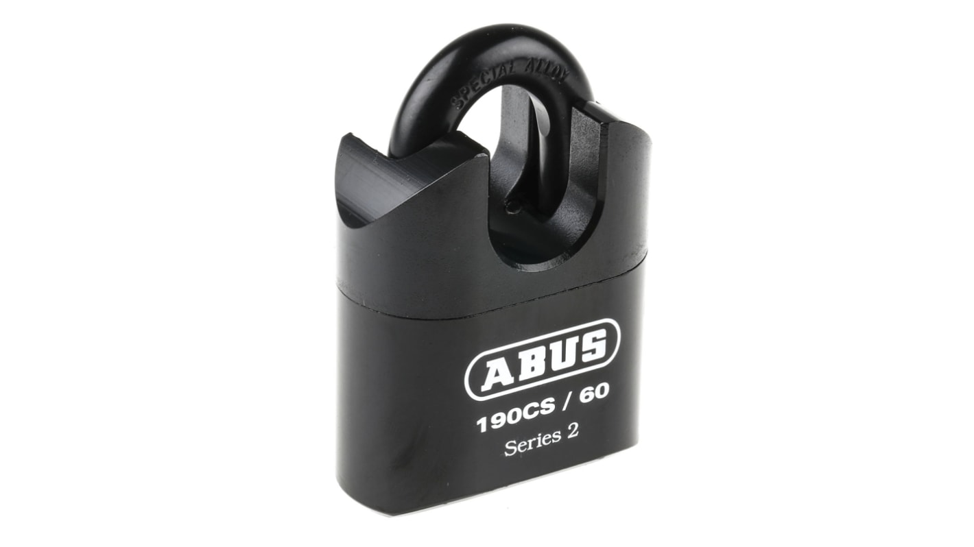 ABUS Combination Weatherproof Steel Heavy Duty Padlock, 11mm Shackle, 62mm Body