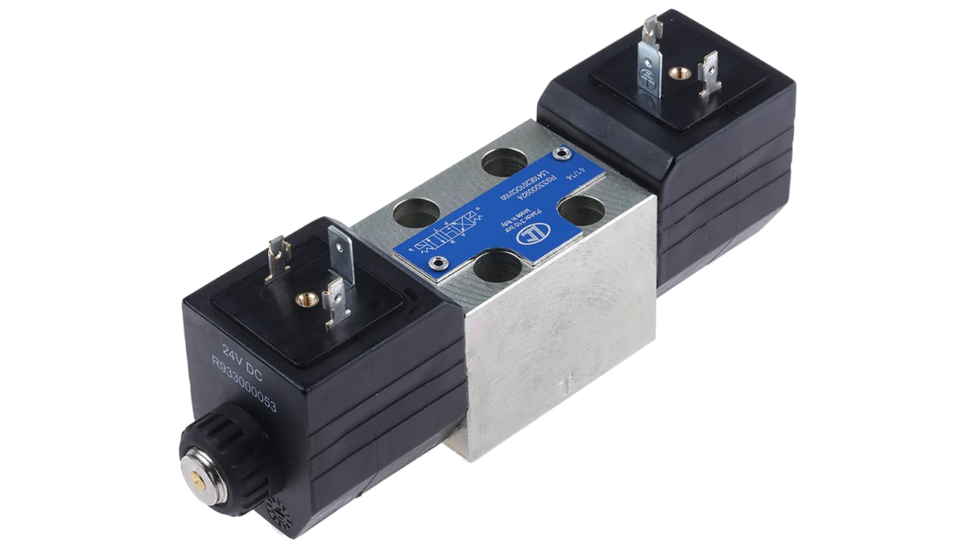 Bosch Rexroth Oil Control, R933000924 Directional Spool Valve, CETOP 2 ...