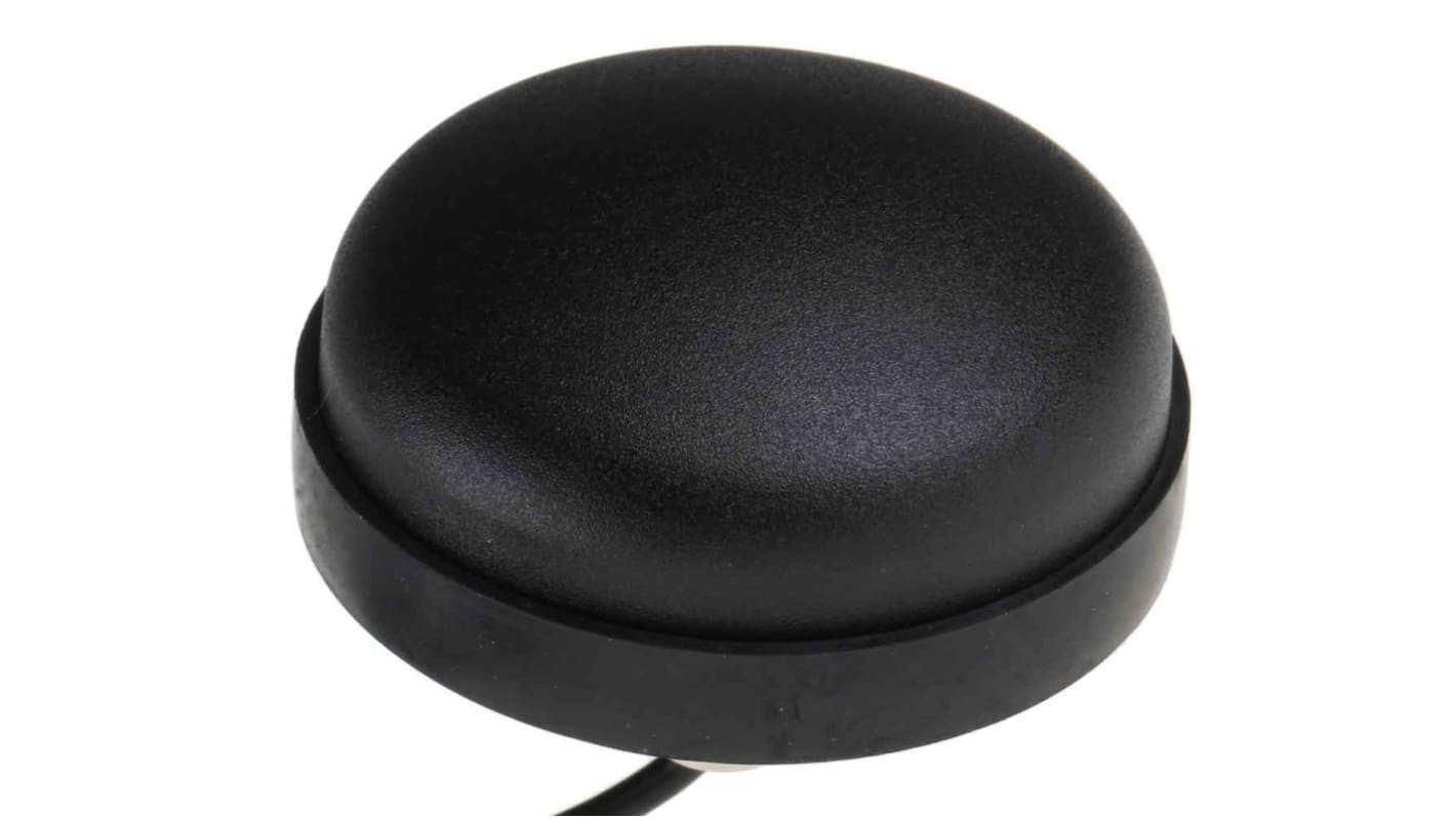 RF Solutions ANT-GSMPUKS-IP67 Puck Antenna with SMA Connector, 2G (GSM/GPRS), 3G (UTMS), 4G (LTE)