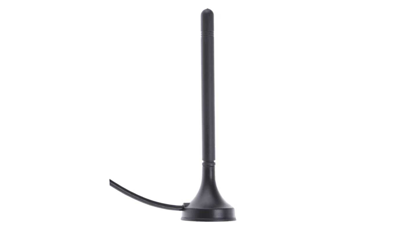 RF Solutions ANT-GSMSTUB4 Stubby Antenna with SMA Connector, 2G (GSM/GPRS), 3G (UTMS)