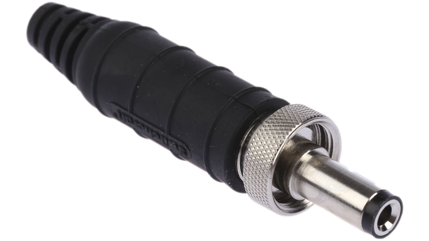 Switchcraft DC插头 直流插头, 2.5mm内径, 5.5mm外径 5.0A, 电缆
