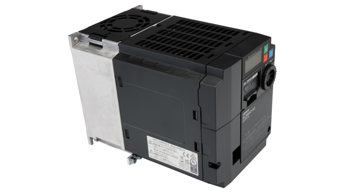 Omron Inverter Drive, 2.2 kW, 3 Phase, 400 V ac, 5.5 A, 3G3MX2 Series
