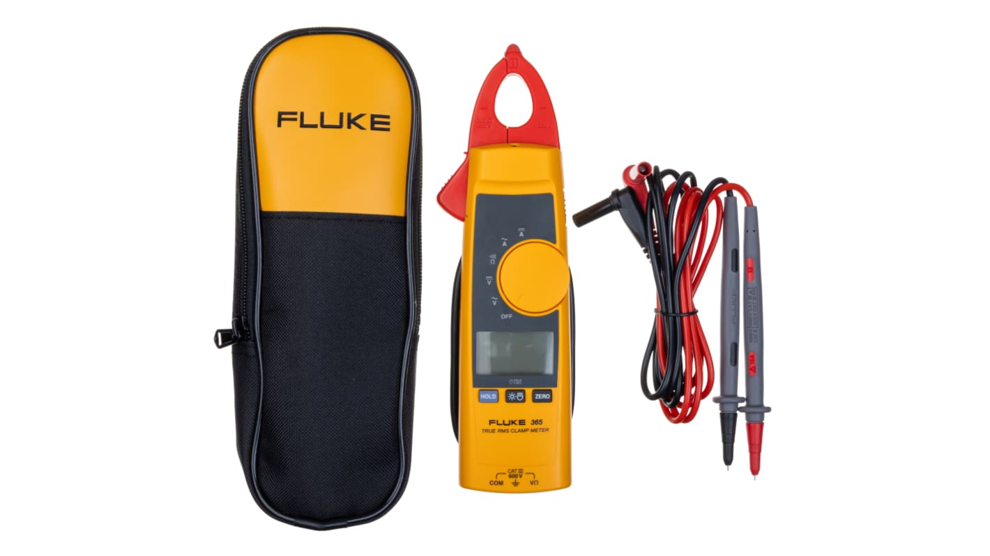 Fluke 365 可拆卸开口钳形表, 真有效值, 200A 直流, 200A 交流, 600V 交流, 符合CAT III 600V