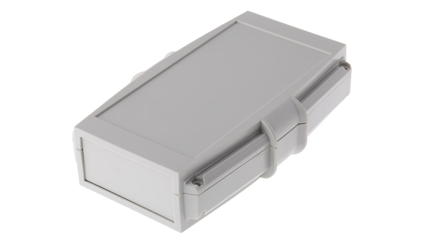 CAMDENBOSS 66 Series Grey ABS Handheld Enclosure, Integral Battery Compartment, IP65, 145 x 95 x 35mm