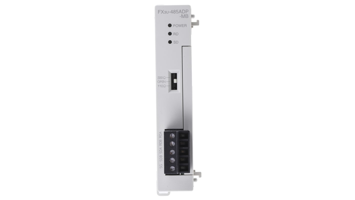FX3U-485ADP-MB | Mitsubishi PLC拡張モジュール 106 x 17.6 x