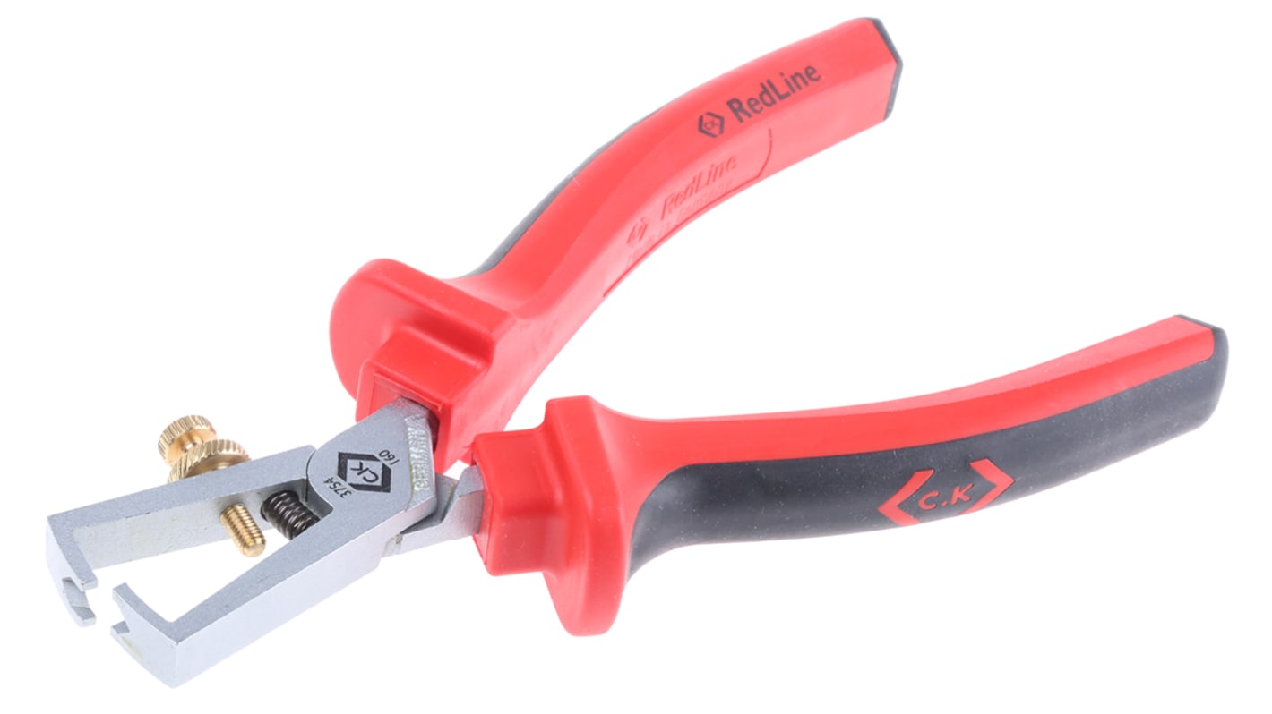 CK T3754 Series Wire Stripper, 0.3mm Min, 5mm Max, 160 mm Overall