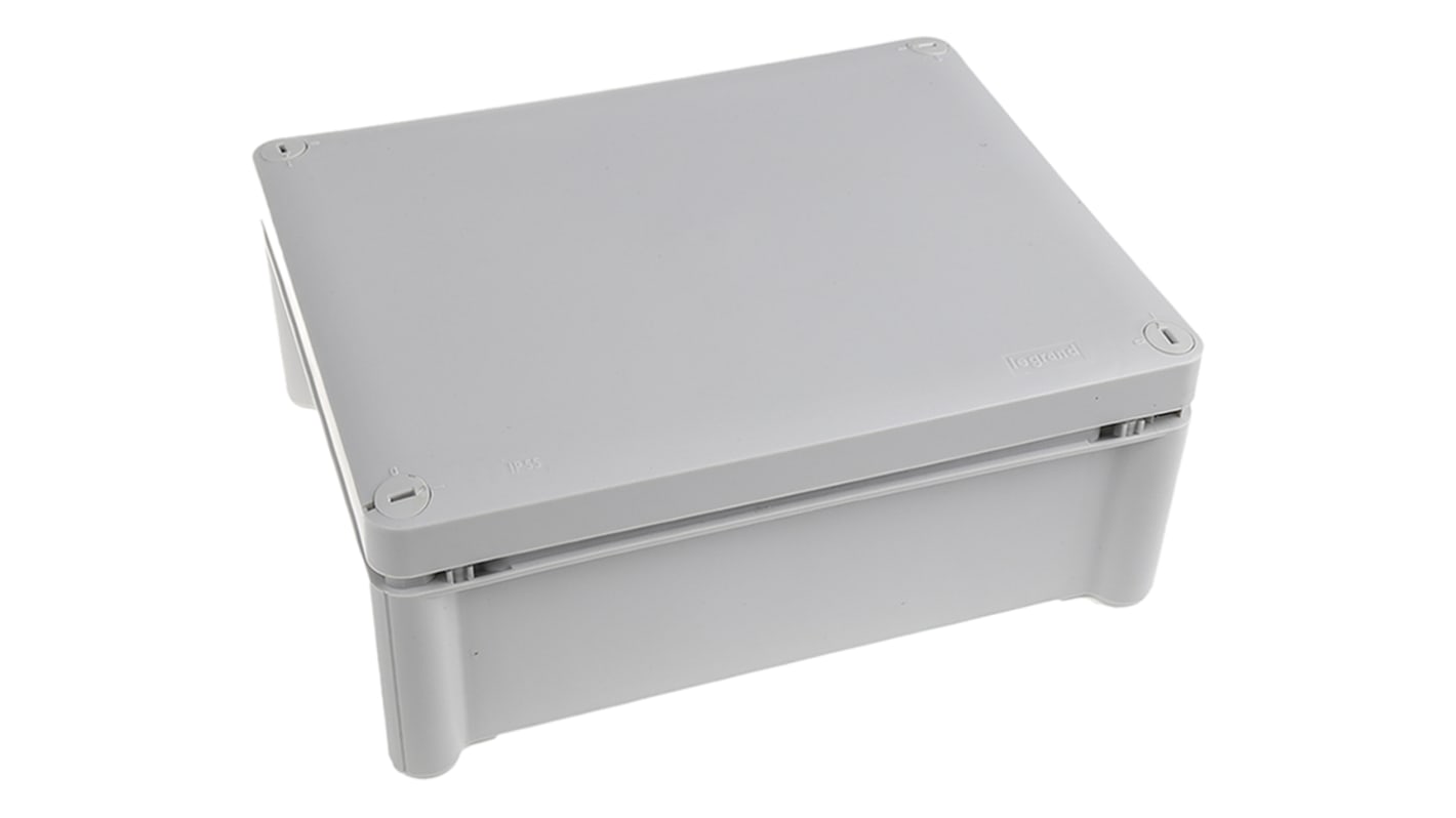 Coffret mural Legrand Atlantic en Polycarbonate Gris, diamètre extérieur 240 x 190 x 94mm, IP55