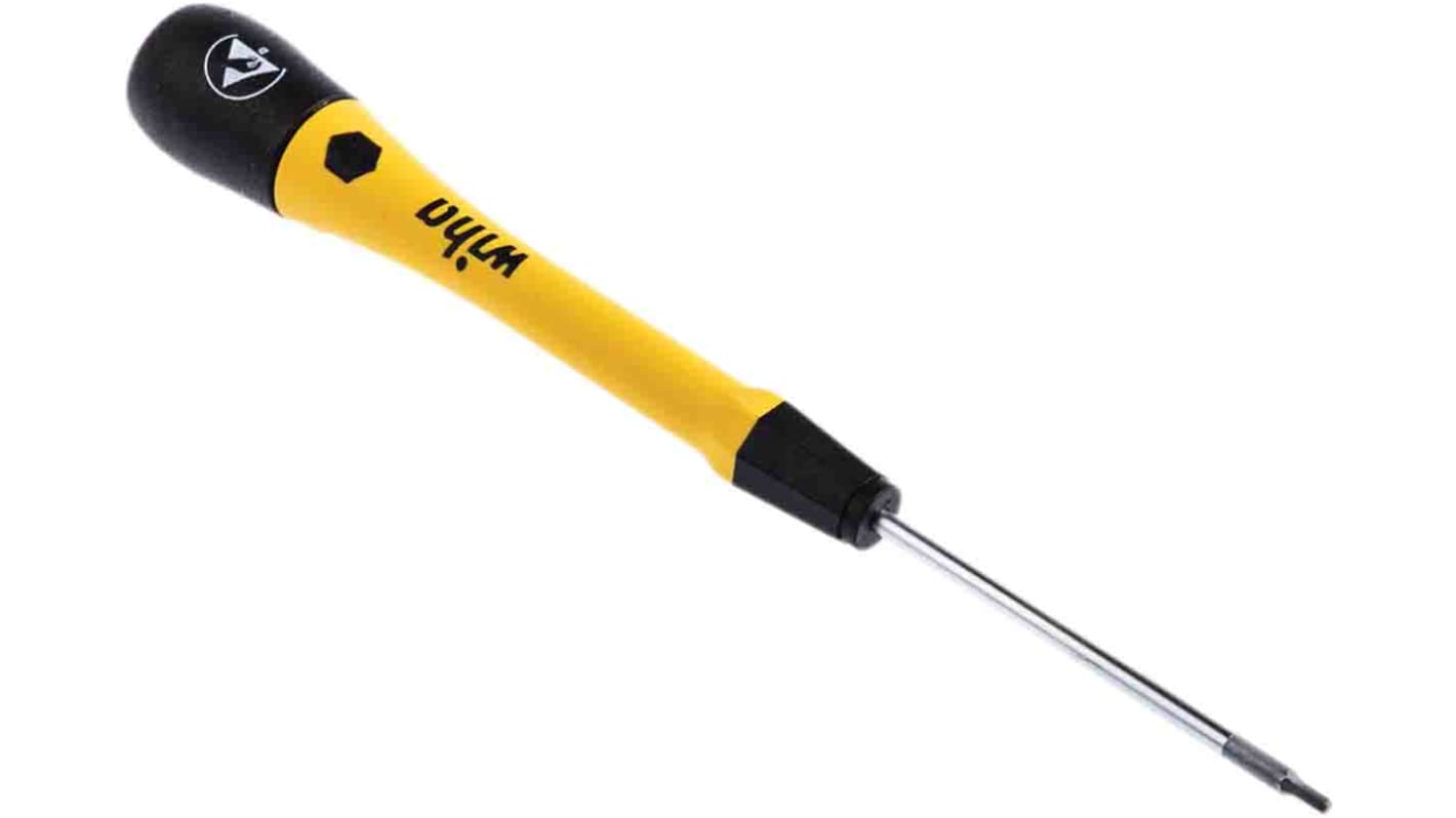 Wiha Hexagon  Screwdriver, 1.5 mm Tip, 50 mm Blade, 145 mm Overall