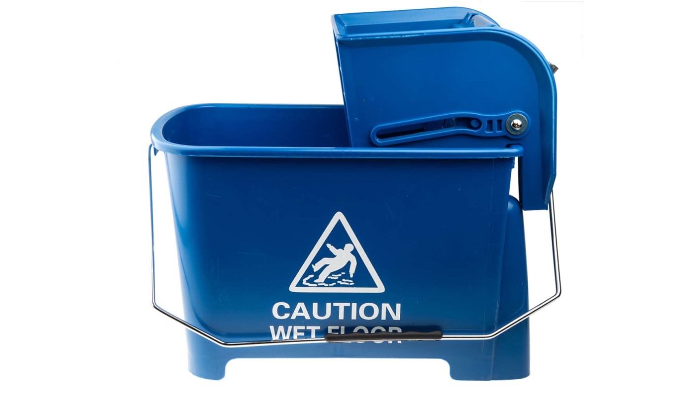 Cubo para Fregonas RS PRO 20L Plástico Azul con tirador