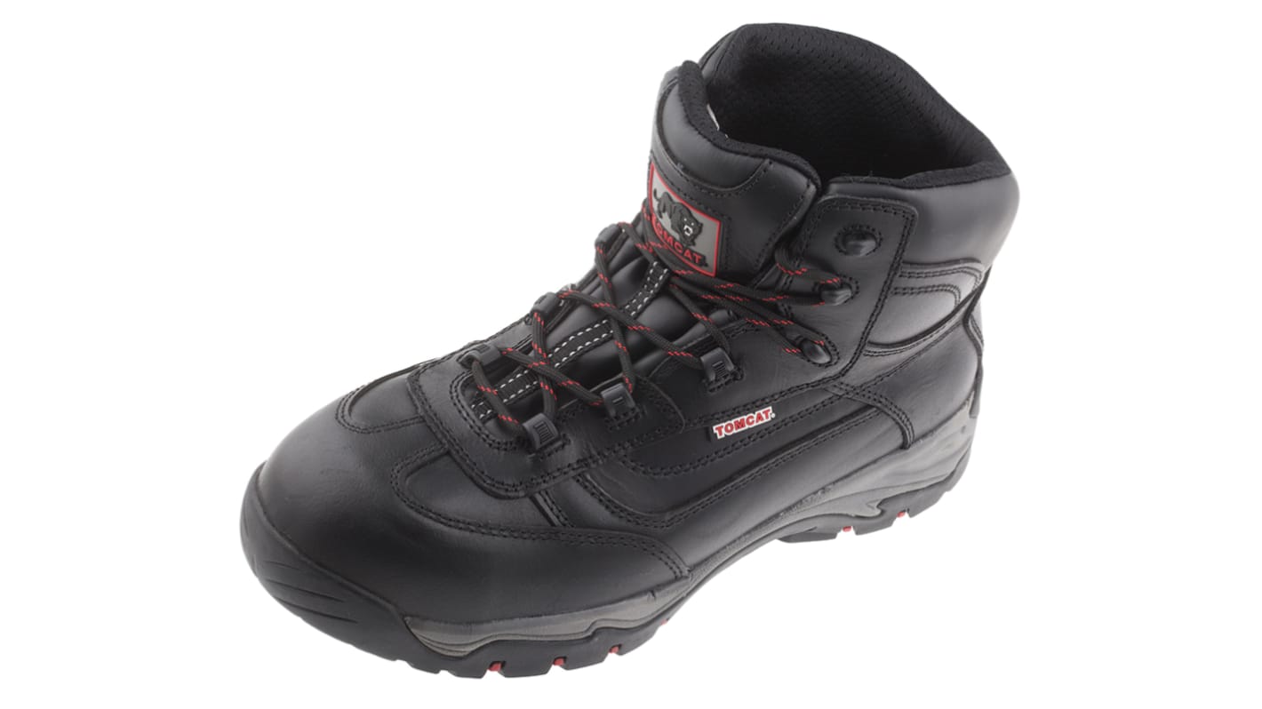 RS PRO Black Composite Toe Capped Men's Safety Boots, UK 10, EU 44