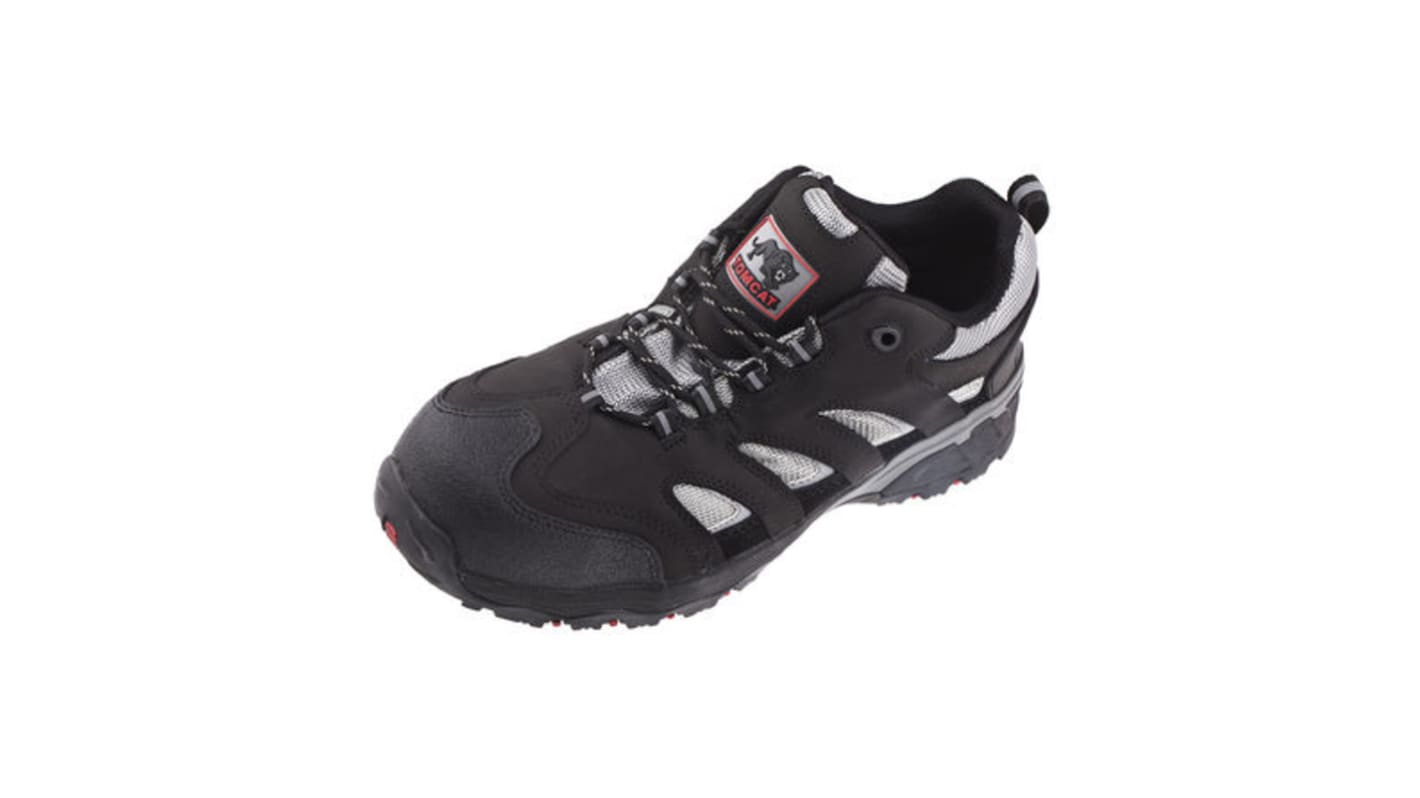 RS PRO Men's Black Composite Toe Capped Safety Trainers, UK 7, EU 41