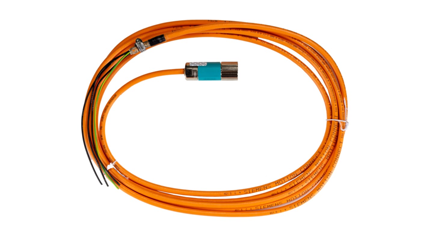 シーメンス ケーブル 電源ケーブル Motor用 6FX5002-5CG01-1AF0