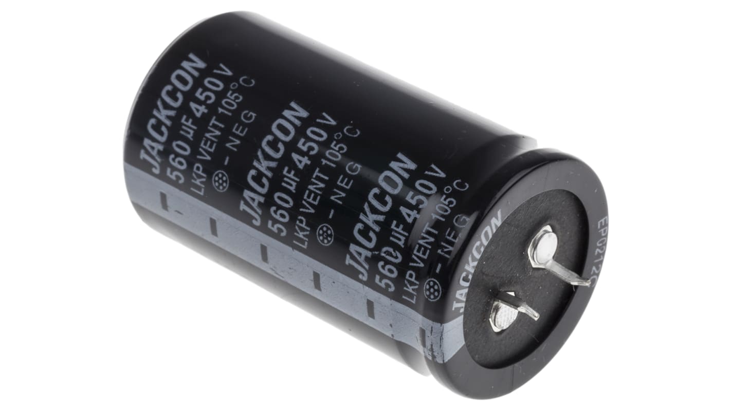 Condensateur RS PRO, Aluminium électrolytique 560μF, 450V c.c.
