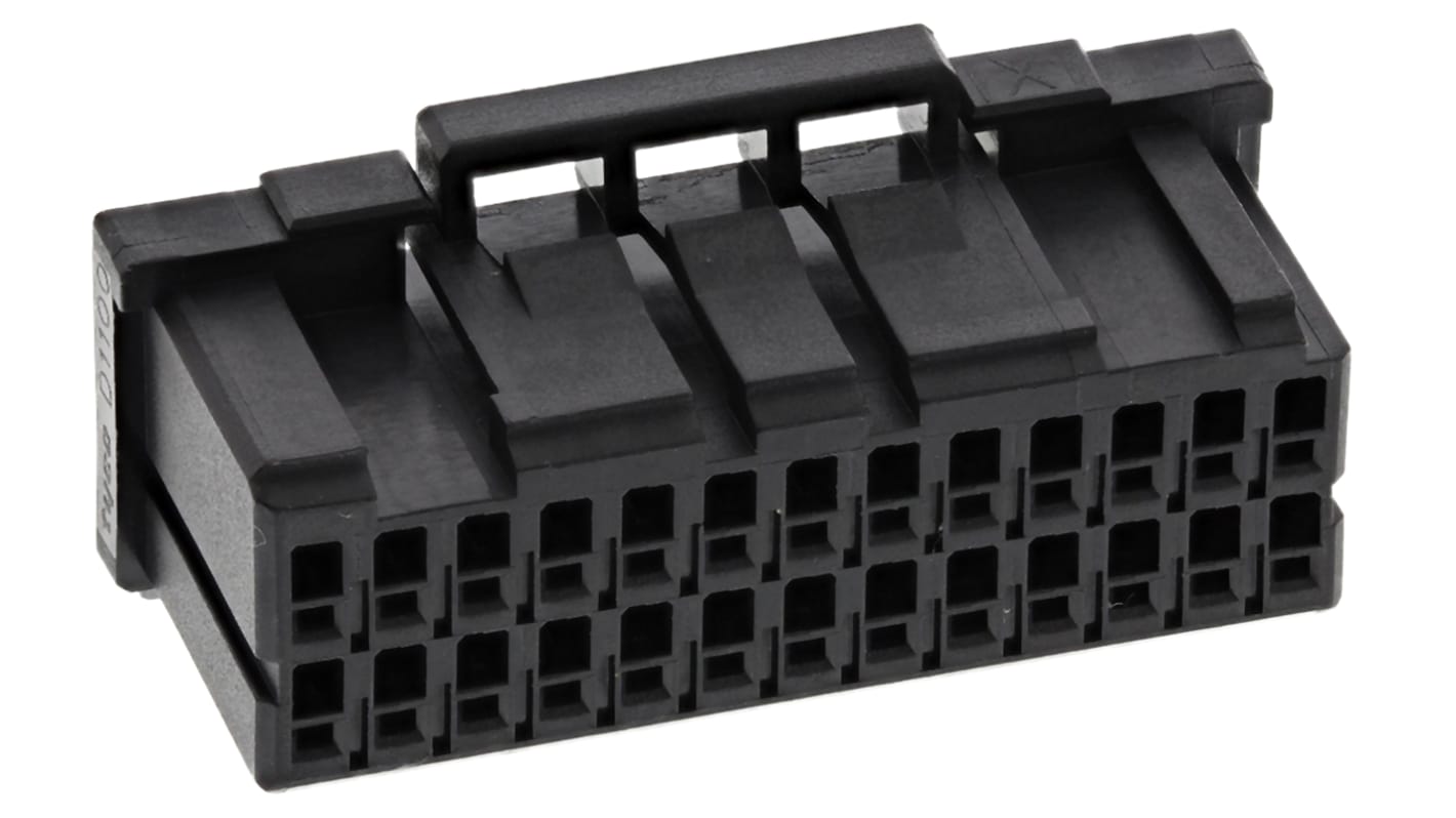 TE Connectivity, Dynamic 1000 Female Connector Housing, 2mm Pitch, 26 Way, 2 Row