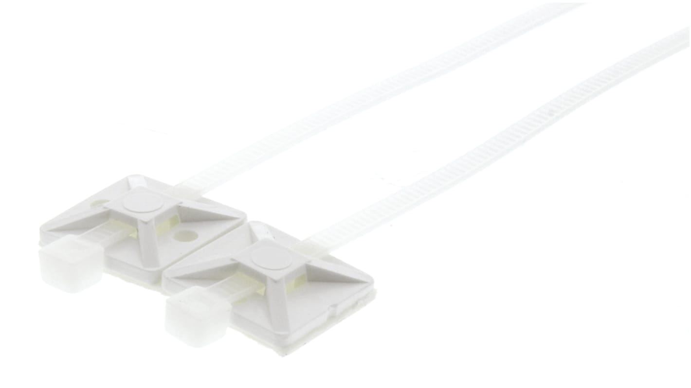 Brida HellermannTyton de Nylon 66, 150mm x 4,1 mm, Ensamblado