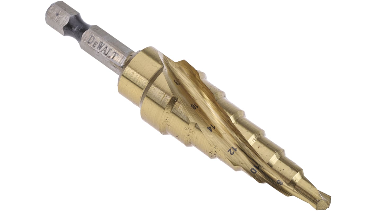 Punta per trapano a gradino DeWALT, HSS, 6 gradini, Ø max 5mm