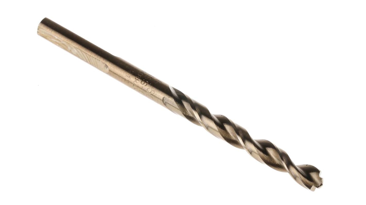 DeWALT Φ6.5mm麻花钻头, 钴高速钢制, 101 mm总长, DT49系列