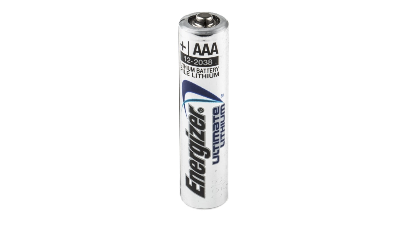 Energizer ULTIMATE Lithium Lithium Iron Disulfide AAA Batteries 1.5V