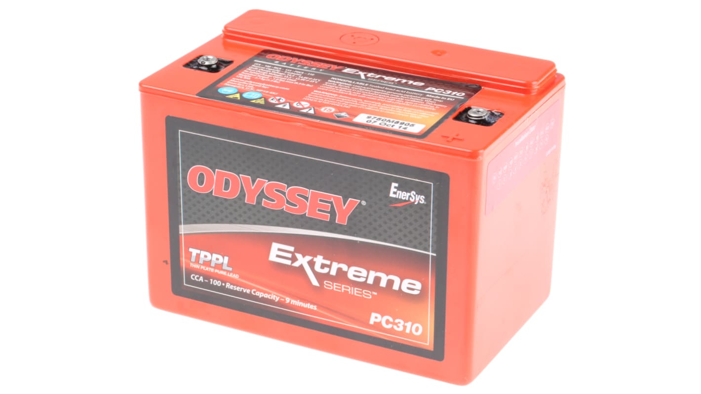 Enersys 12V M4 Sealed Lead Acid Battery, 8Ah