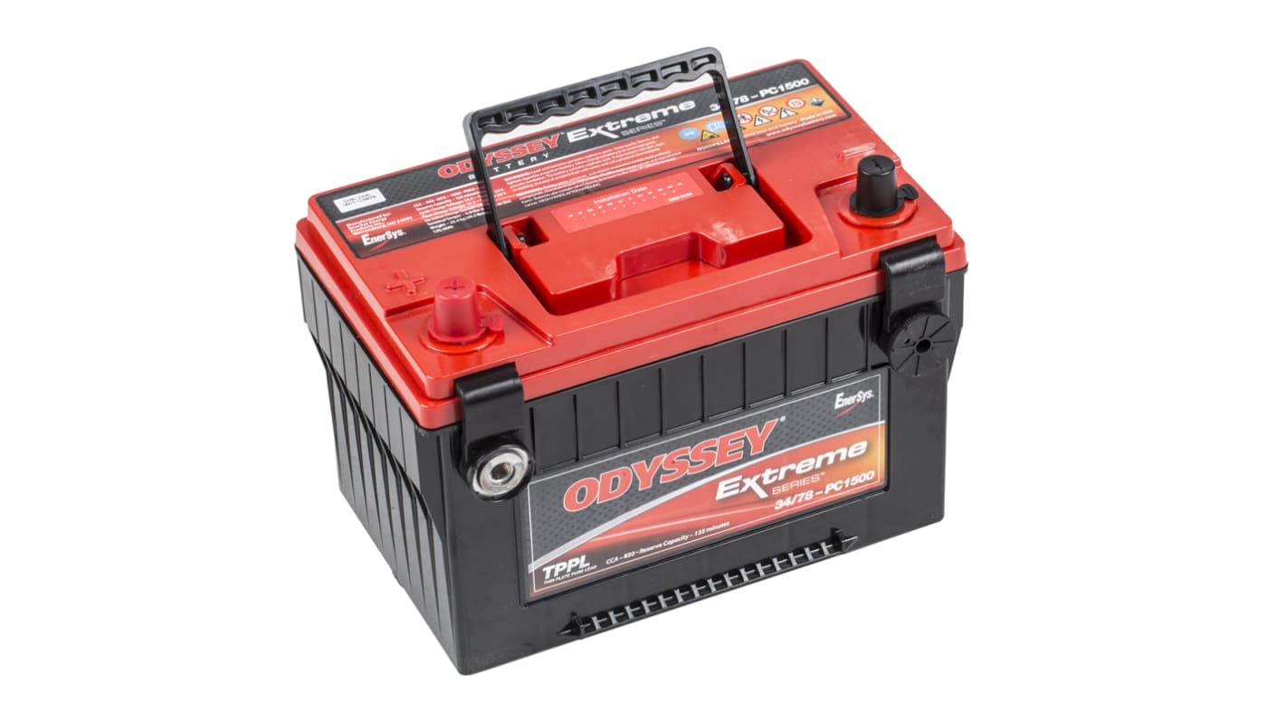 Enersys 12V SAE Sealed Lead Acid Battery, 68Ah