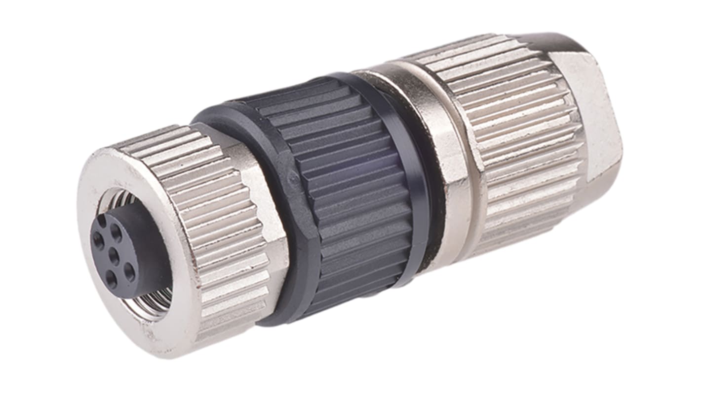 HARTING Circular Connector, 3 Contacts, Cable Mount, M12 Connector, Socket, Female, IP65, IP67, Harax M12 Series