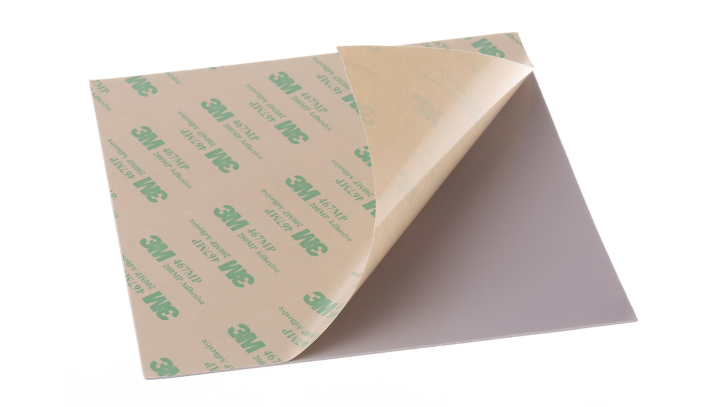 RS PRO Self-Adhesive Thermal Interface Sheet, 0.8mm Thick, 1.6W/m·K, 150 x 150mm