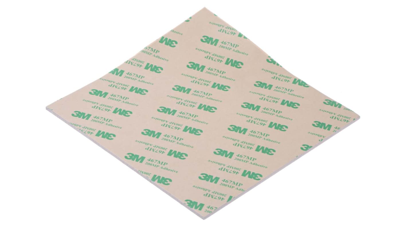 RS PRO Self-Adhesive Thermal Interface Sheet, 2.5mm Thick, 1.6W/m·K, 150 x 150mm