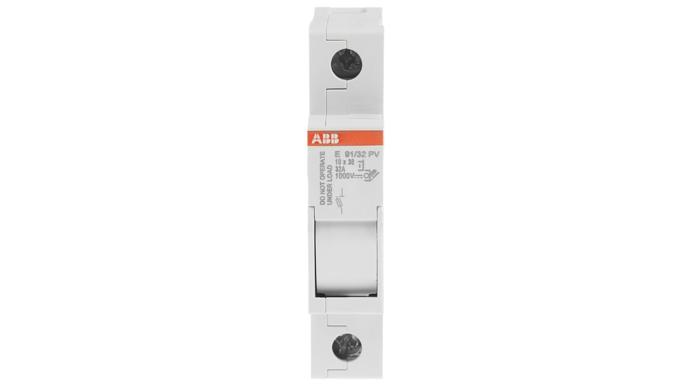 ABB 熔断器式隔离开关, SP极, 最大32A, DIN导轨安装, 1相, 10 x 38mm熔断器