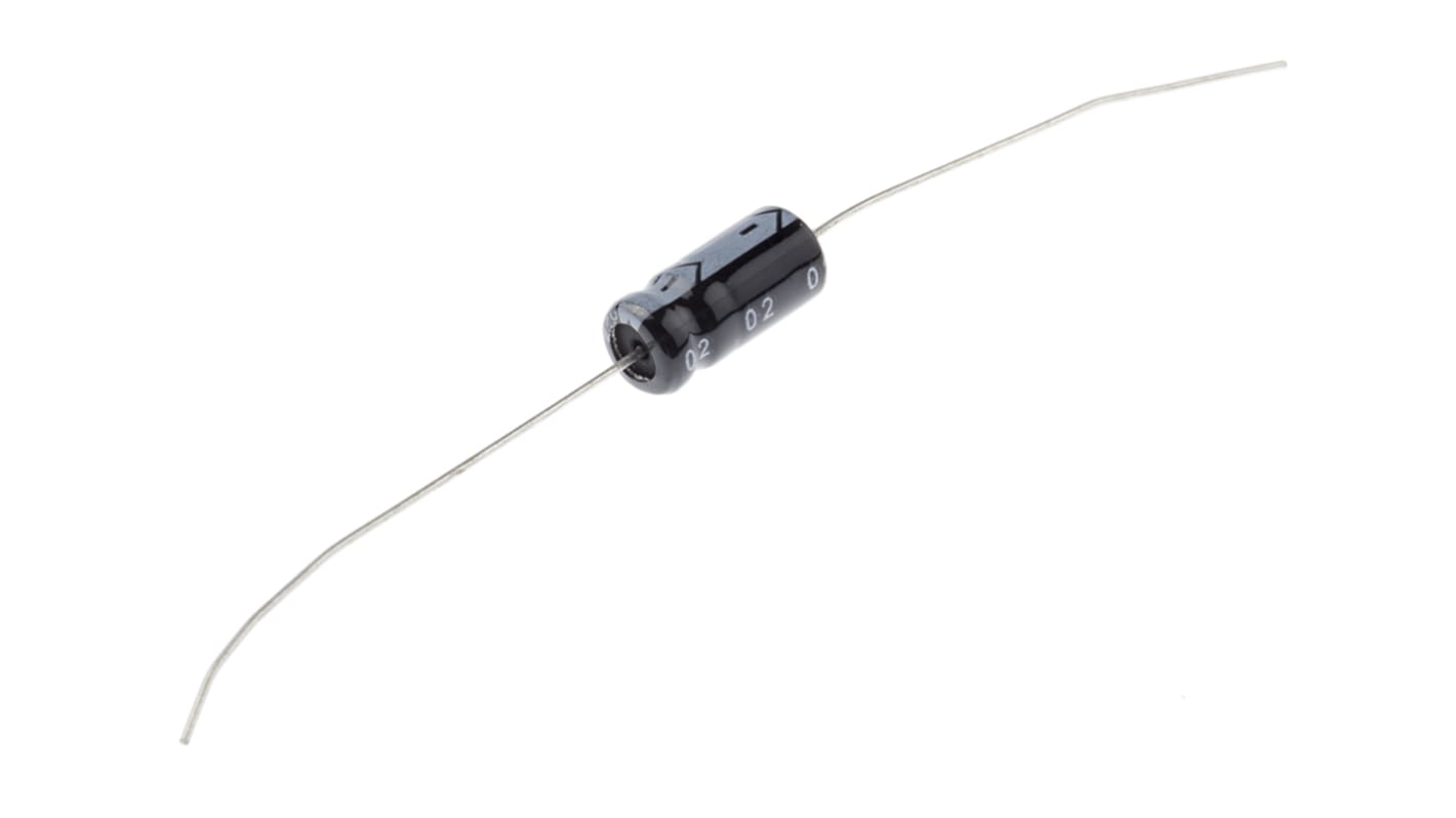 RS PRO 33μF Aluminium Electrolytic Capacitor 16V dc, Axial, Through Hole