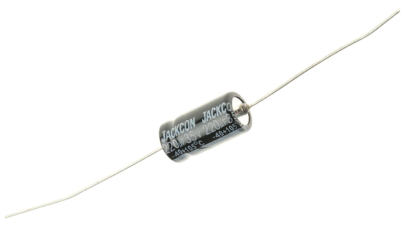 Condensateur RS PRO, Aluminium électrolytique 220μF, 35V c.c.