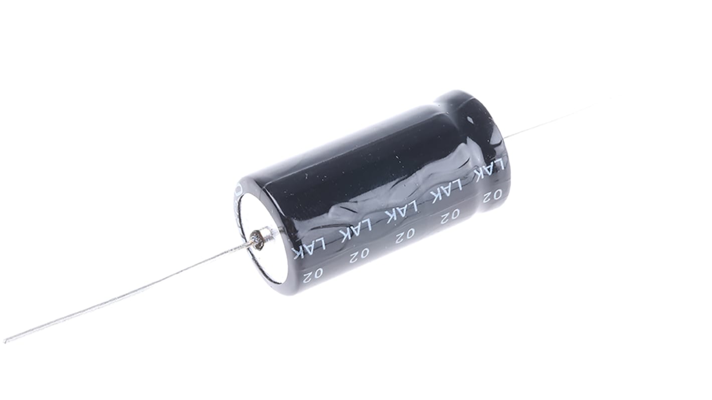 RS PRO 2200μF Aluminium Electrolytic Capacitor 50V dc, Axial, Through Hole