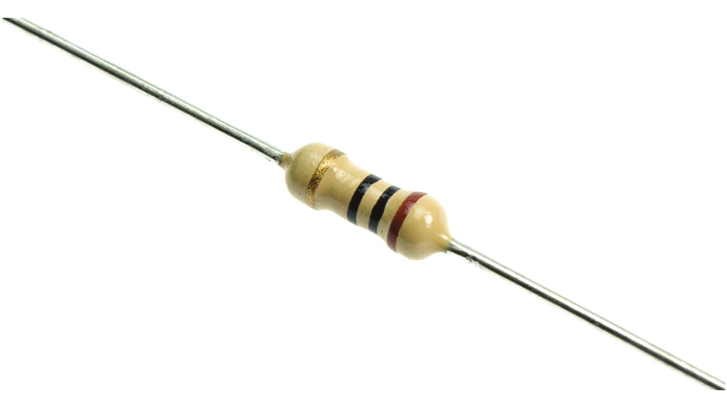 RS PRO 10Ω Carbon Film Resistor 0.25W ±5%