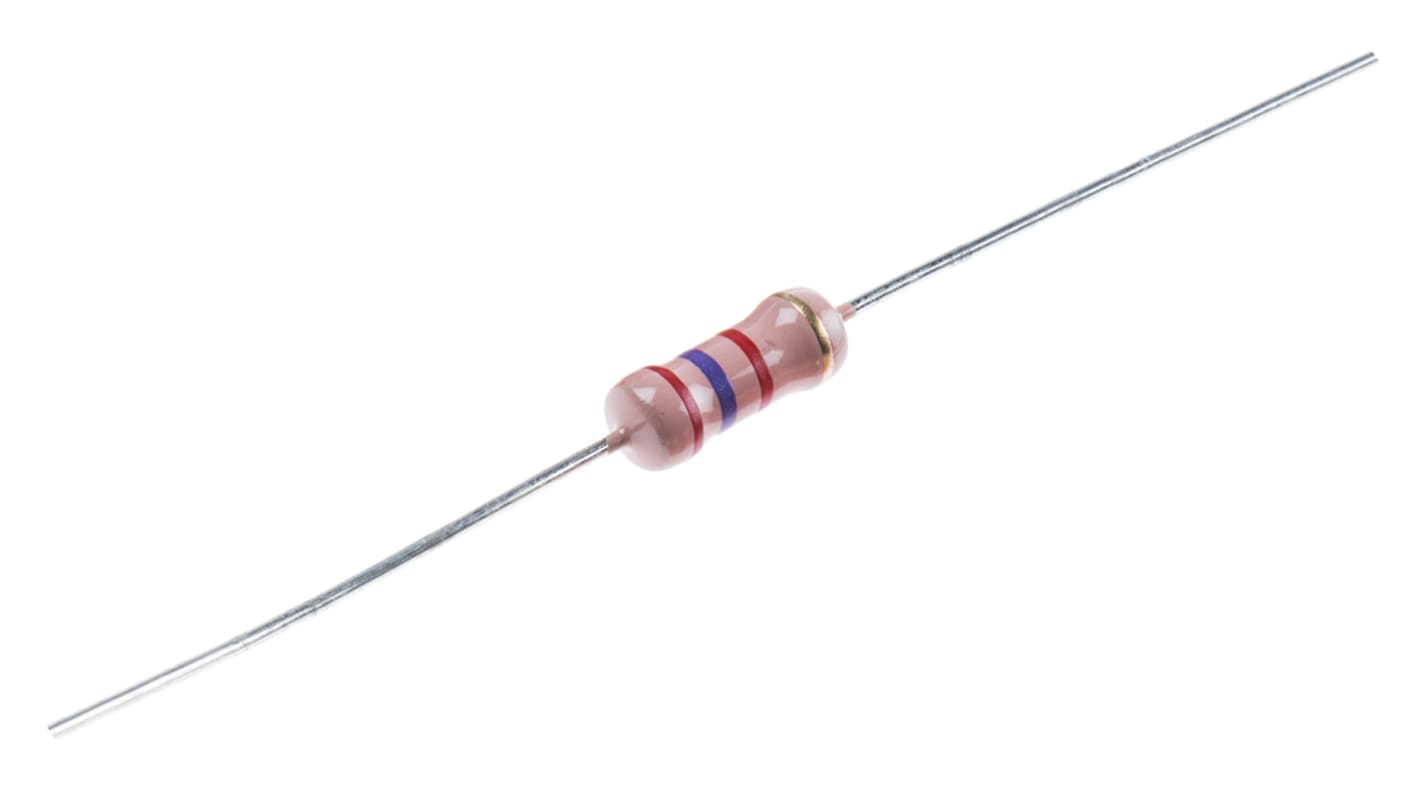 RS PRO 2.7kΩ Carbon Film Resistor 2W ±5%