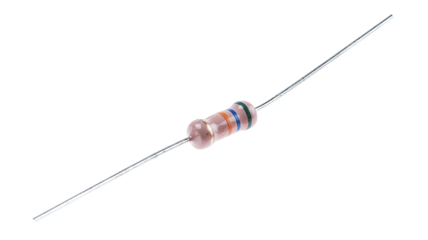 RS PRO 56kΩ Carbon Film Resistor 2W ±5%