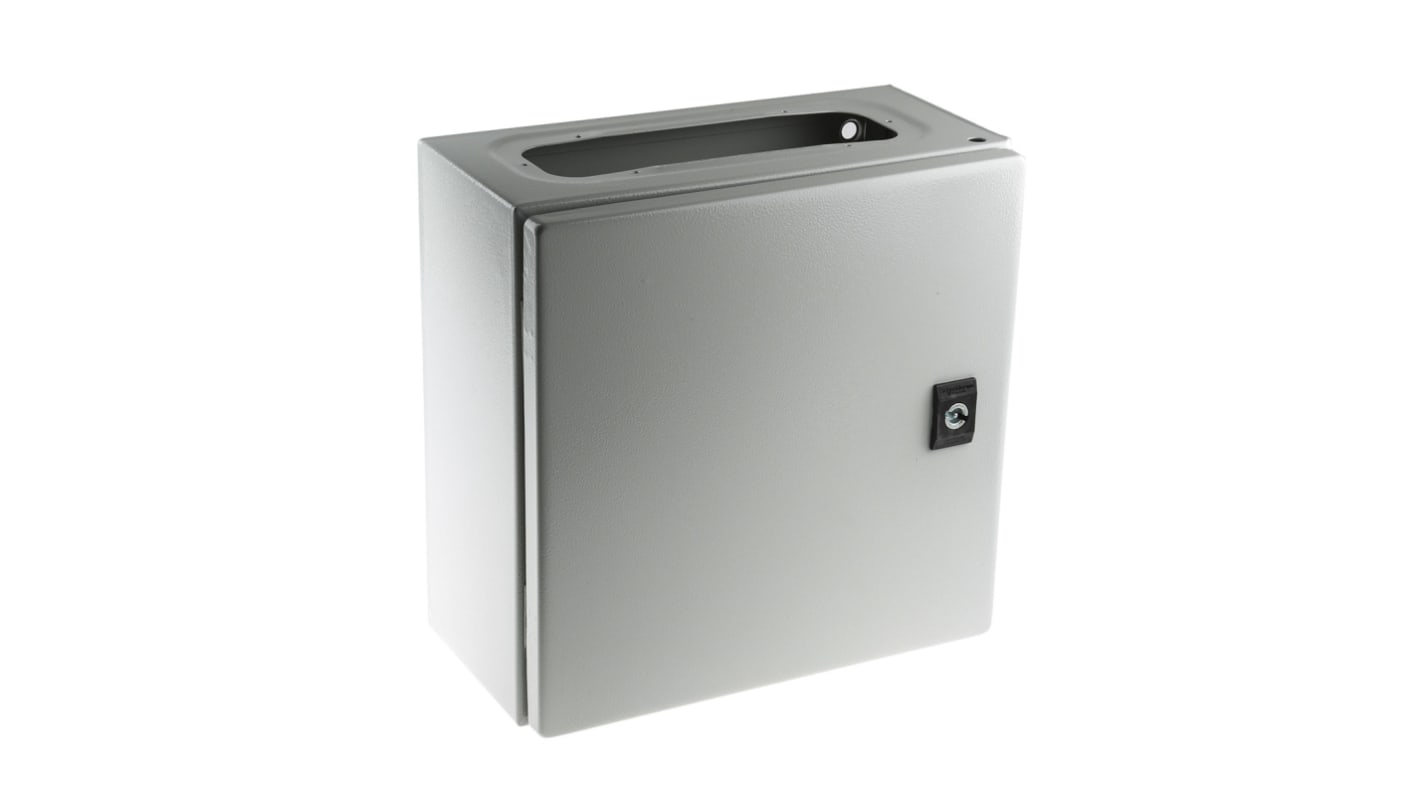 Szafka ścienna rozdzielcza 300 mm 300 mm 150mm Stal Schneider Electric, z drzwiami zwykłymi RAL 7035
