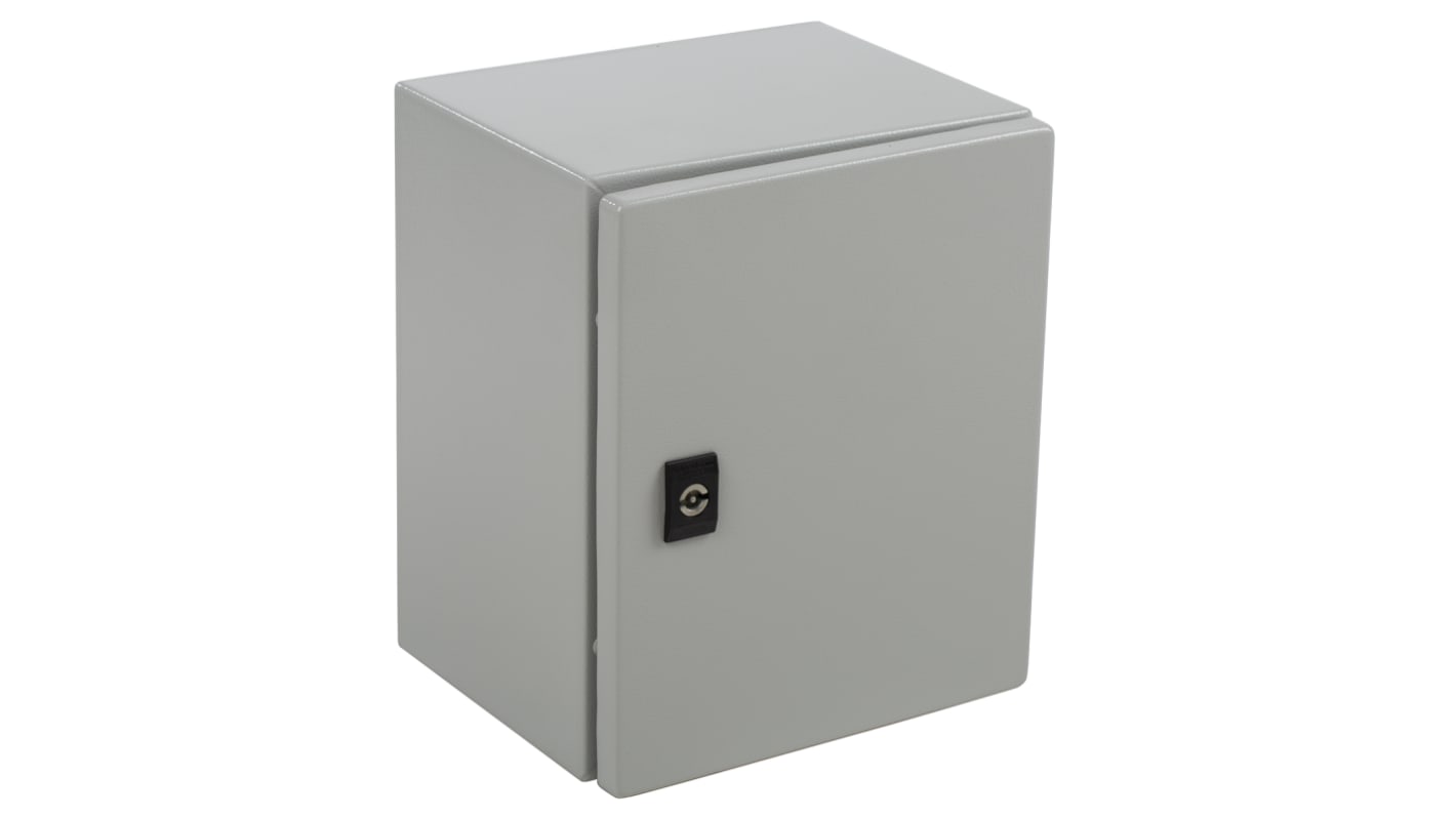 Szafka ścienna rozdzielcza 300 mm 250 mm 200mm Stal Schneider Electric, z drzwiami zwykłymi RAL 7035