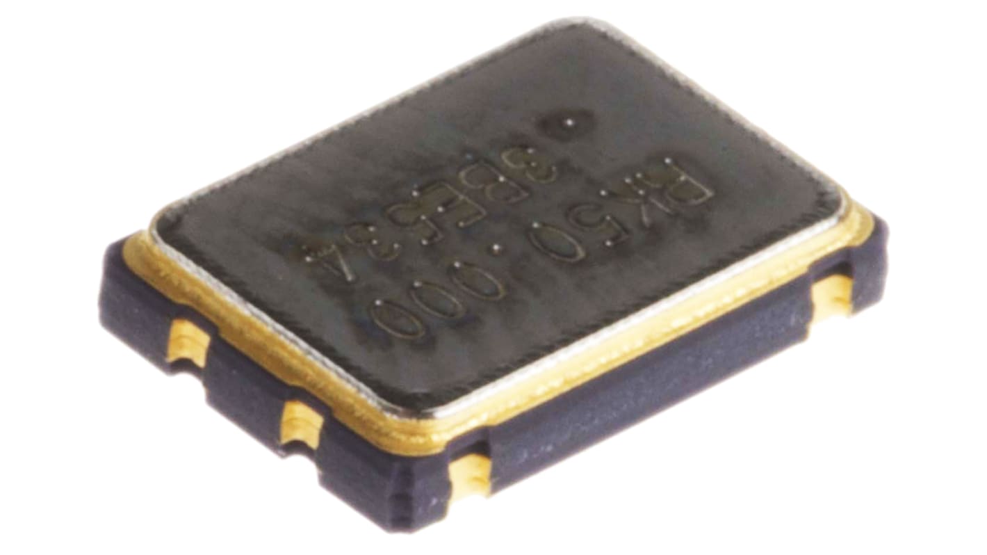 RALTRON, 50MHz Clock Oscillator, ±50ppm CMOS, TTL, 4-Pin SMD CO4305-50.000-EXT