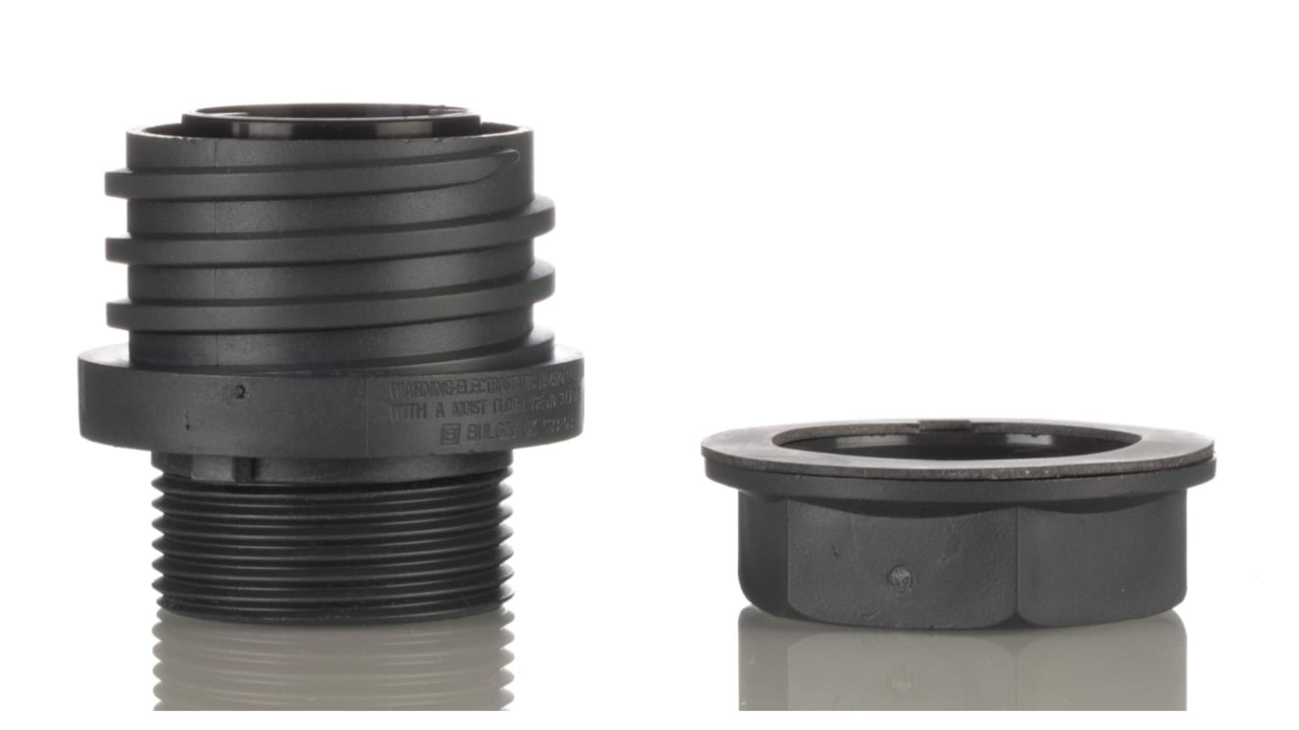 Bulgin Circular Connector, 10 Contacts, Panel Mount, Plug, Male, IP68, EXPlora EXP Series
