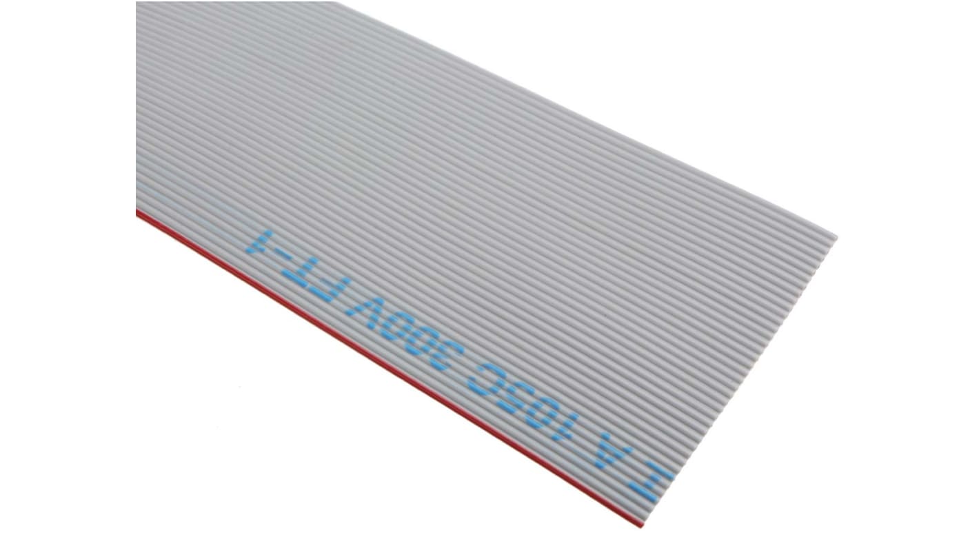 Amphenol Spectra-Strip Series Ribbon Cable, 40-Way, 1.27mm Pitch