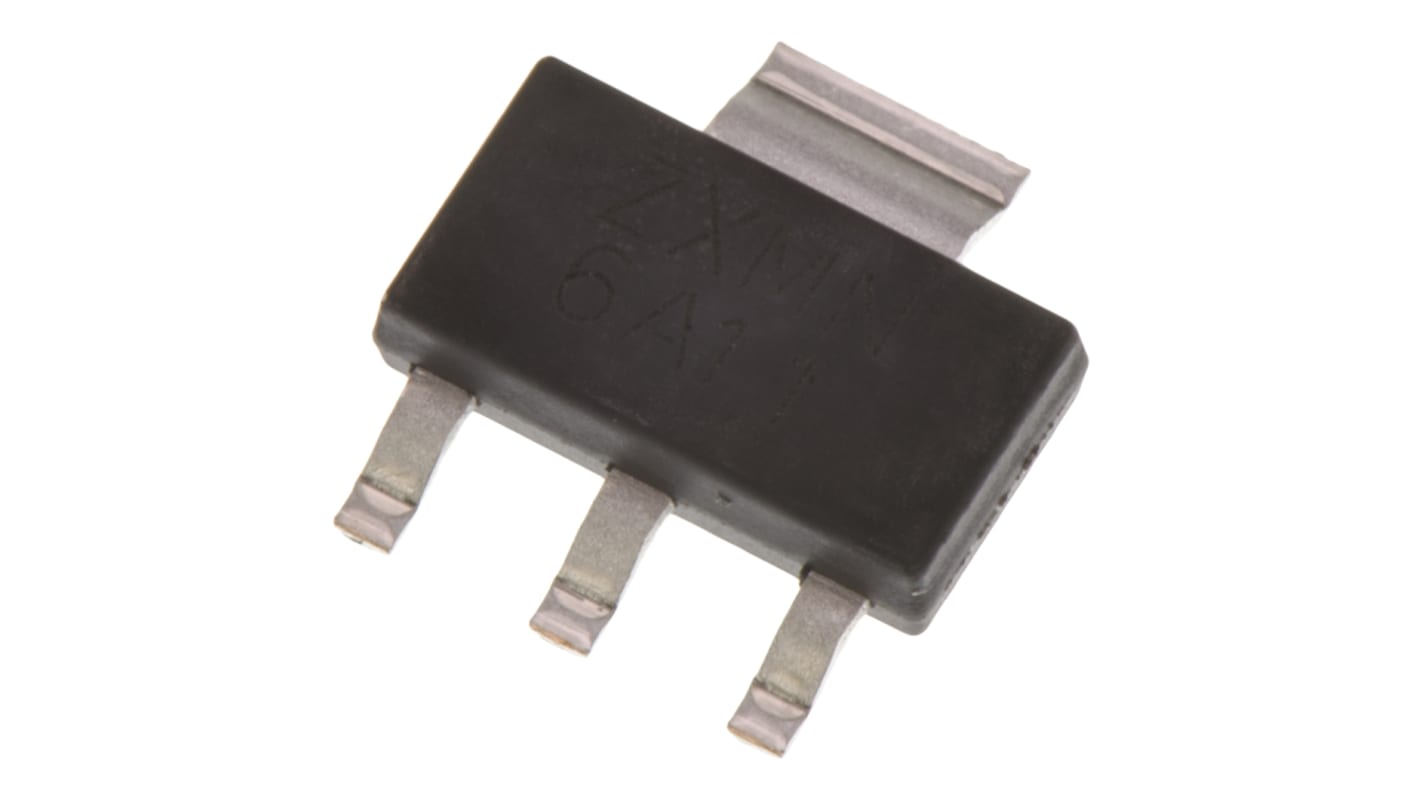 Diodes Inc N-Channel MOSFET, 4.4 A, 60 V, 3-Pin SOT-223 ZXMN6A11GTA