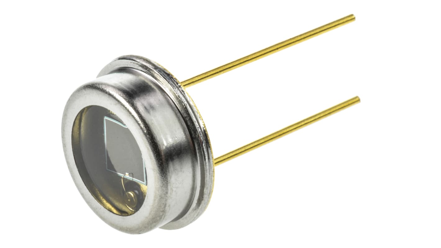 Vishay, BPW20RF IR + Visible Light Si Photodiode, Through Hole TO-5