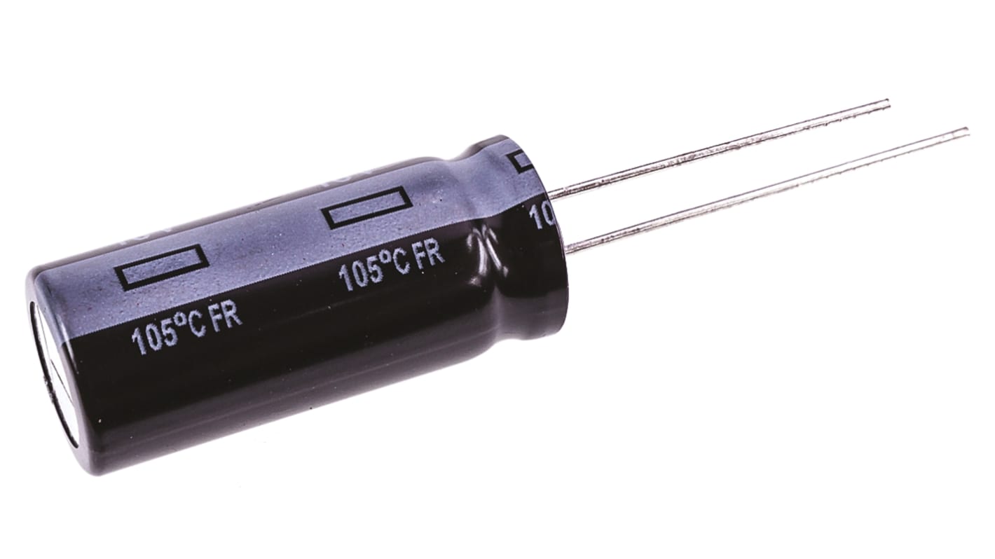 Panasonic , THT Aluminium-Elektrolyt Kondensator 3300μF ±20% / 16V dc, Ø 12.5mm x 30mm, bis 105°C