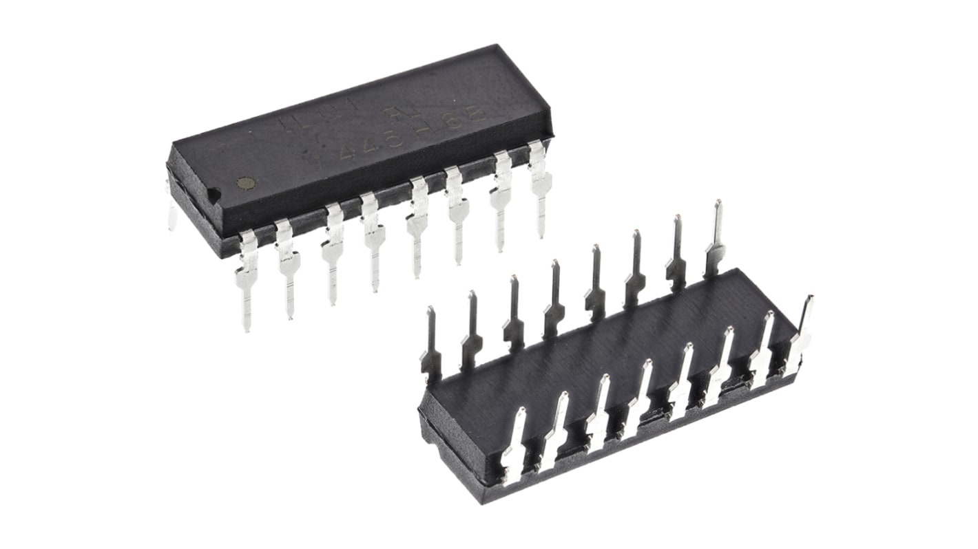 Vishay, ILQ1 DC Input Transistor Output Quad Optocoupler, Through Hole, 16-Pin PDIP