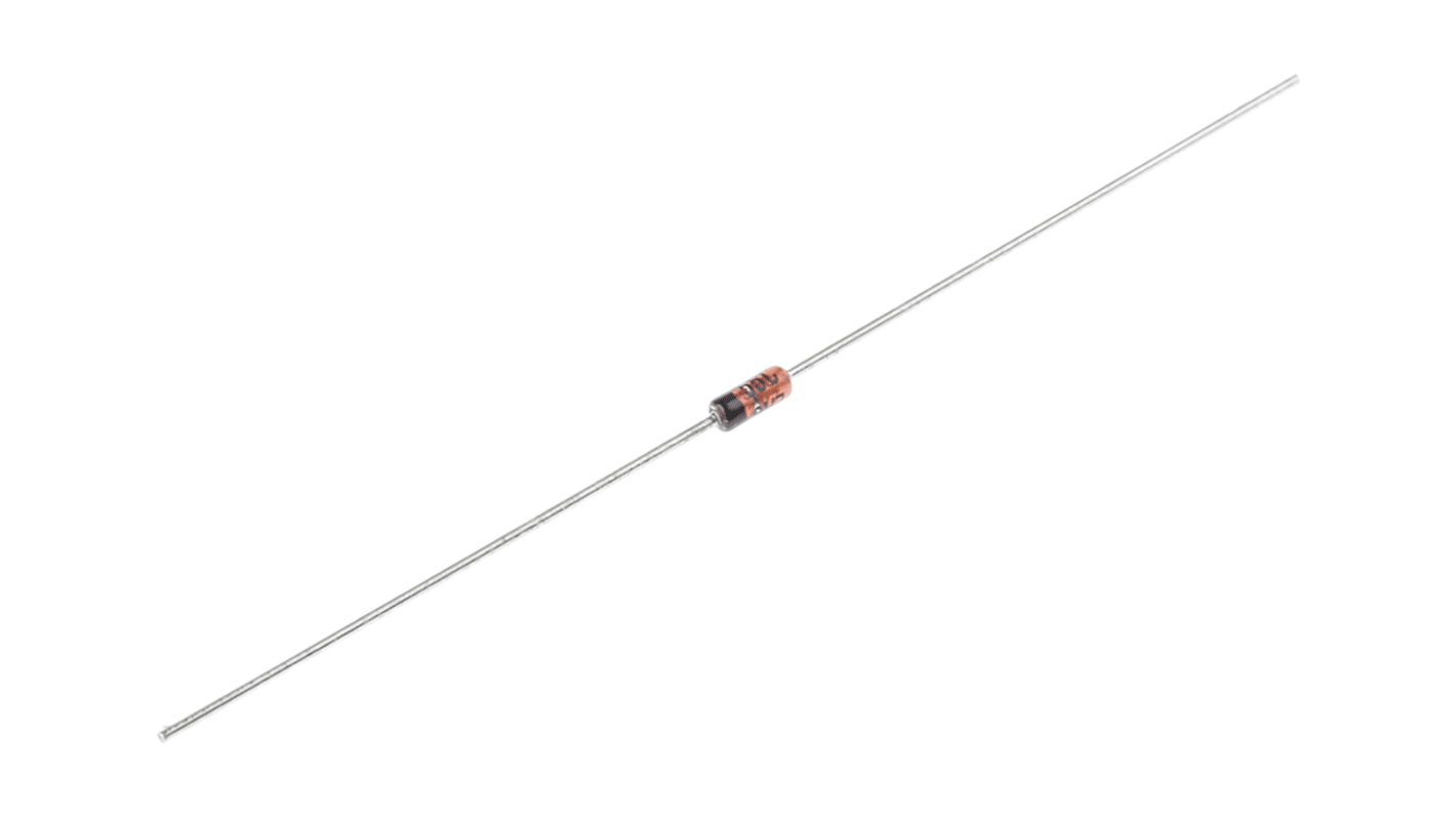 Vishay, 2.7V Zener Diode 7% 500 mW Through Hole 2-Pin DO-35