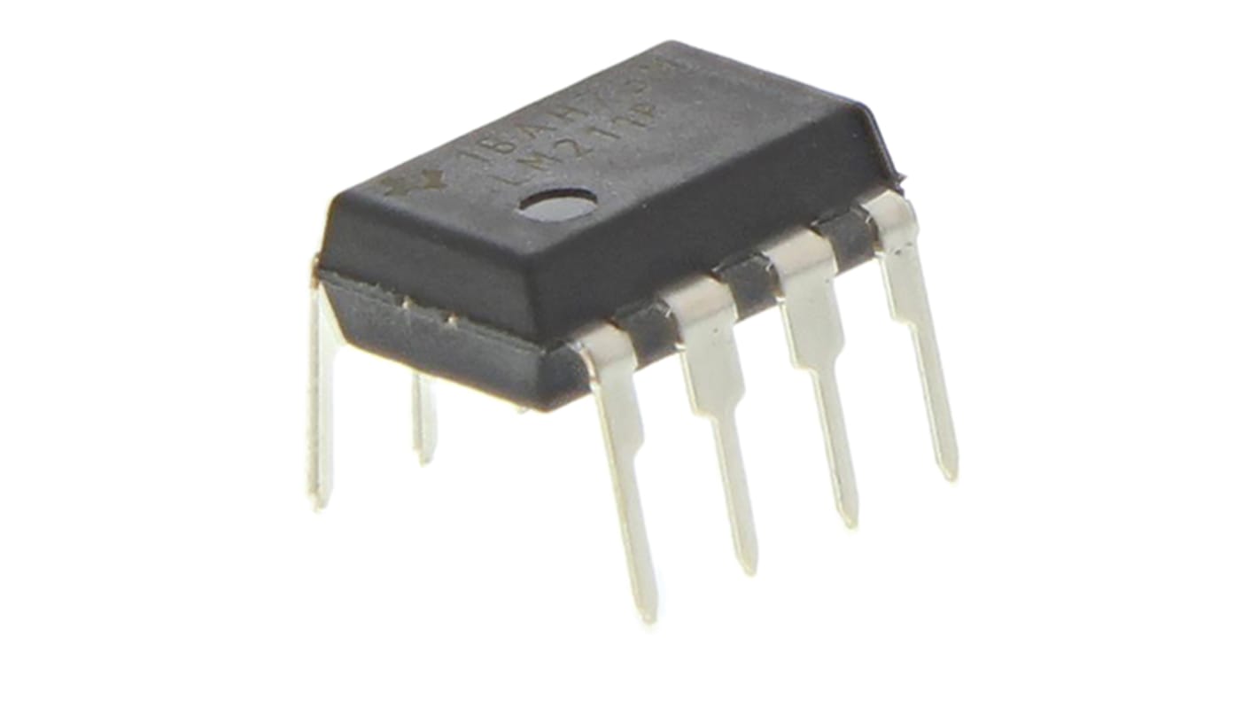 Texas Instruments 比较器芯片, PDIP, 通孔安装, 双/单电源, 0.165μs响应