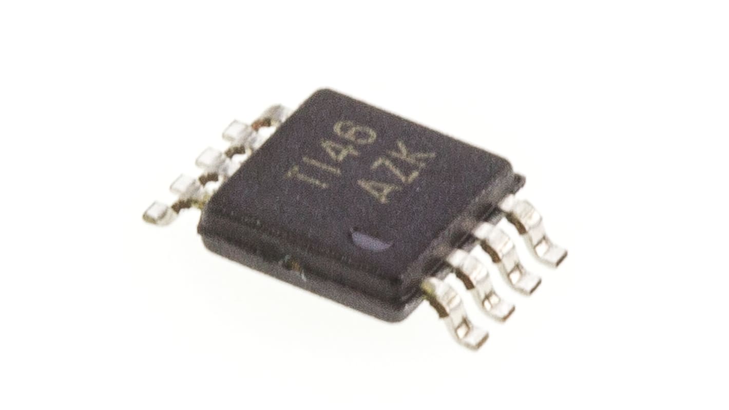 Texas Instruments LVDS转换器和中继器, 2000Mbps, 每芯片1元件, CML，LVDS，PECL输入, 中继器，电平转换器输出, 0.1V, 1驱动器, 贴片安装, MSOP, 8针