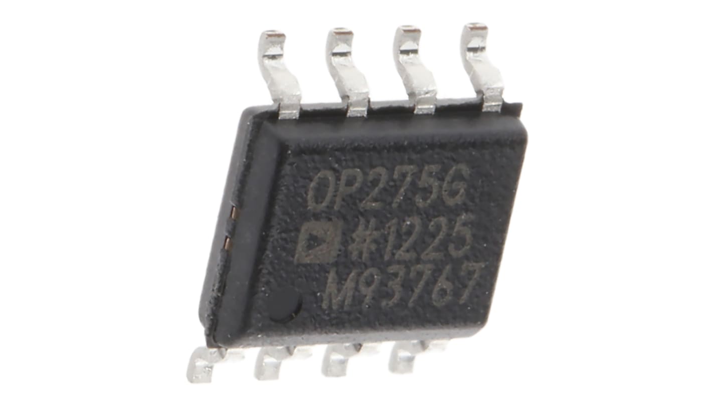 OP275GSZ Analog Devices, Op Amp, 9MHz, 8-Pin SOIC