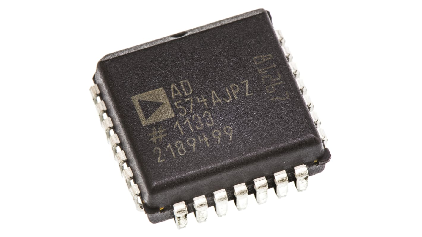 Analog Devices AD574AJPZ, 12-bit Parallel ADC, 28-Pin PLCC