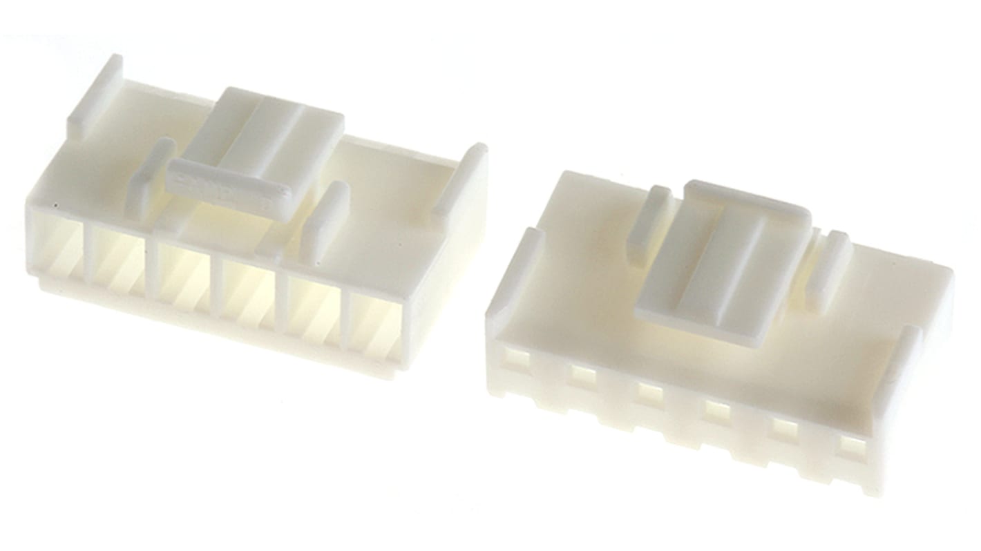 TE Connectivity, Economy Power Female Connector Housing, 3.96mm Pitch, 6 Way, 1 Row